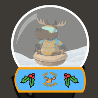 DoYouMoose christmas winter xmas nft GIF
