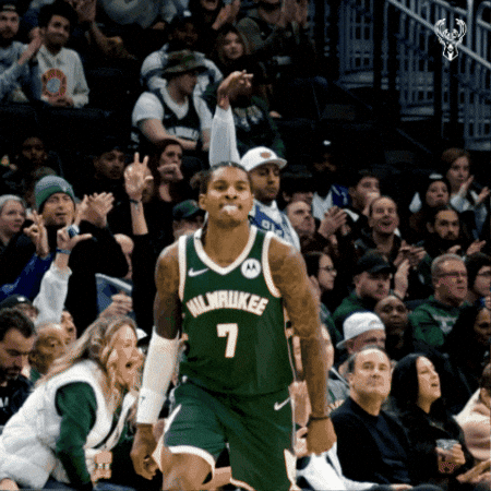 Yell Lets Go GIF by Milwaukee Bucks