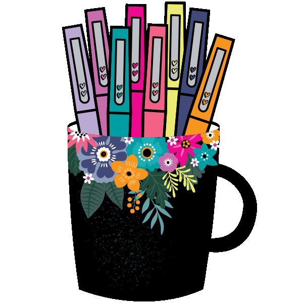 Back To School Flowers Sticker by Schoolgirl Style