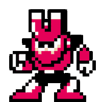 8 Bit Pixel Sticker