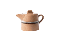 HKliving stream hk ceramics tea pot Sticker