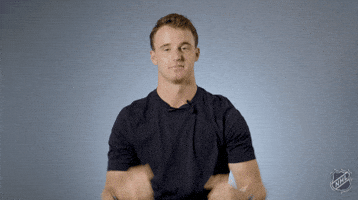 Flexing Ice Hockey GIF by NHL
