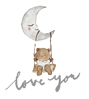 Bear Love Sticker