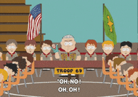camp leader GIF by South Park 