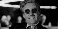Black And White Smile GIF