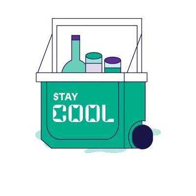 Pool Party Sticker by Another Colour®