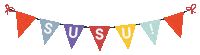 bunting Sticker by SUSU
