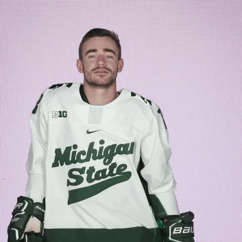 Go Green GIF by Michigan State Athletics