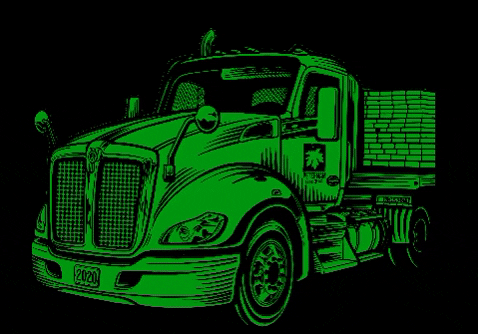 Peterman_Lumber giphygifmaker delivery california truck GIF