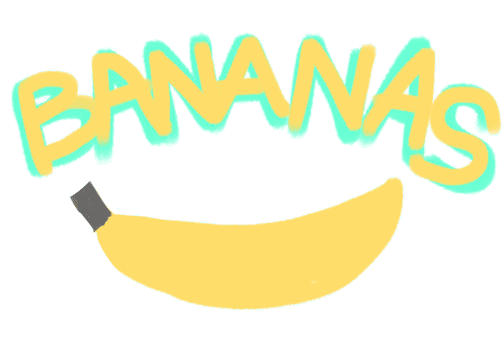 bananajamma Sticker by Rebecca Mock