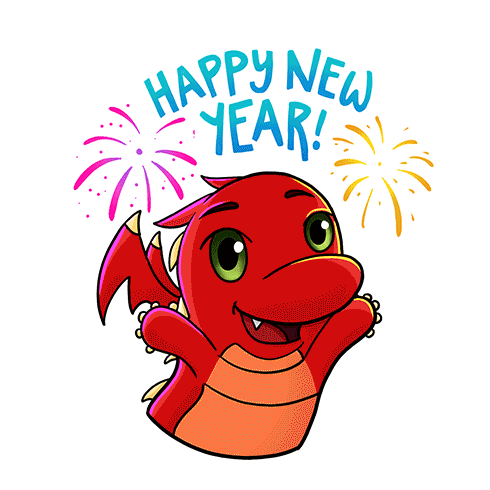 Happy New Year Sticker by AUF CCS