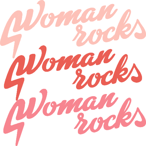 Womanrocks Womanrocks Womanrocks Sticker by Woman Rocks