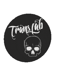Translab skull tattoo piercing perugia Sticker
