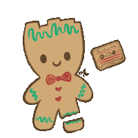 Christmas Gingerbread Sticker