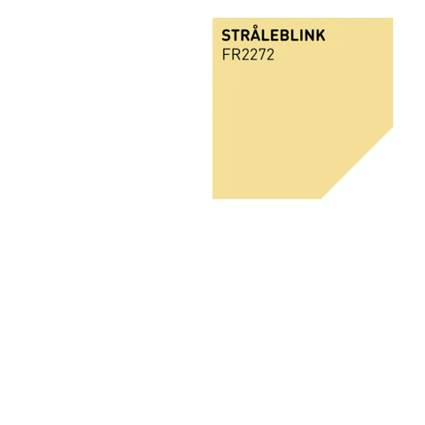 Gul Sticker by Fargerike