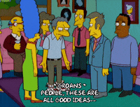 Talking Episode 9 GIF by The Simpsons