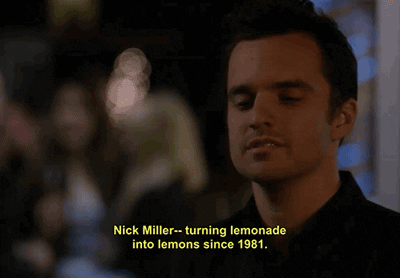 new girl lemonade GIF