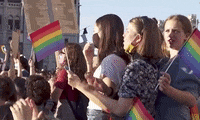 Protest Hungary GIF by GIPHY News