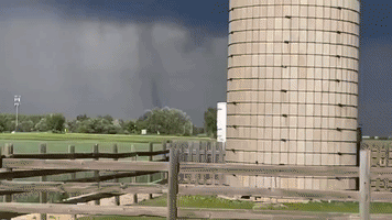 Tornado Damages Property in Weld County, Colorado