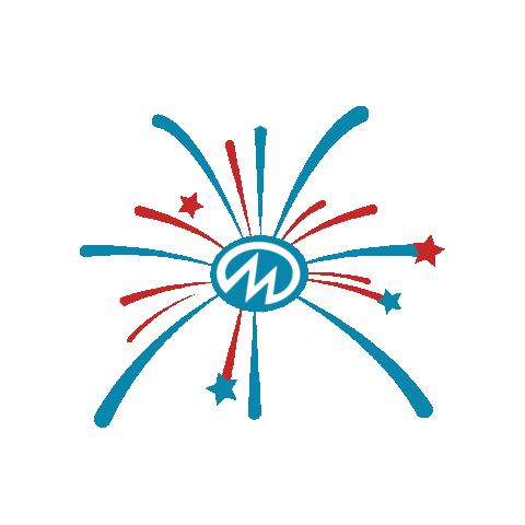 4Th Of July Usa Sticker by Master Spas
