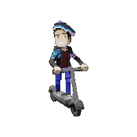interactivestudio avatar paris metaverse voxel Sticker