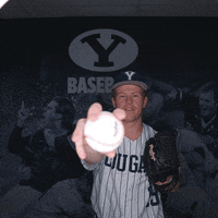 Sport Baseball GIF by BYU Cougars