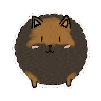 Happy Dog Sticker