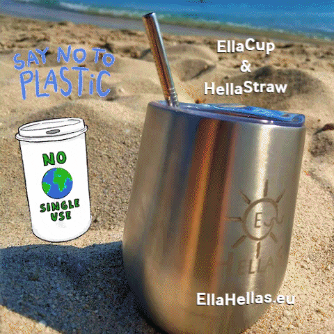 EllaHellas plasticfree noplastic zero-waste savetheoceans GIF