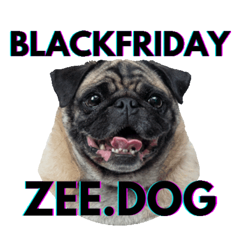 Zeedog Sticker by Amora Pug Brasil