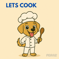 Dog Cooking GIF by Feraz NFT