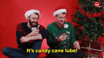 It's Candy Cane Lube
