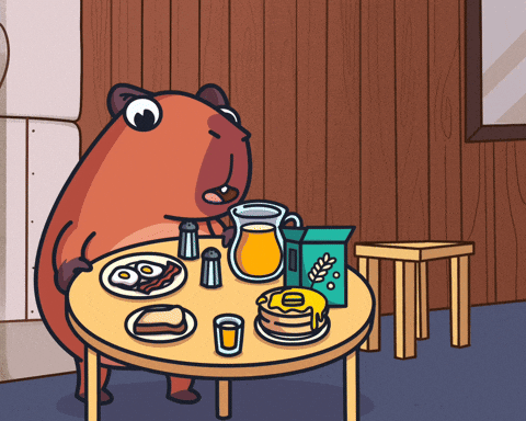 Hungry Breakfast GIF by Cappys