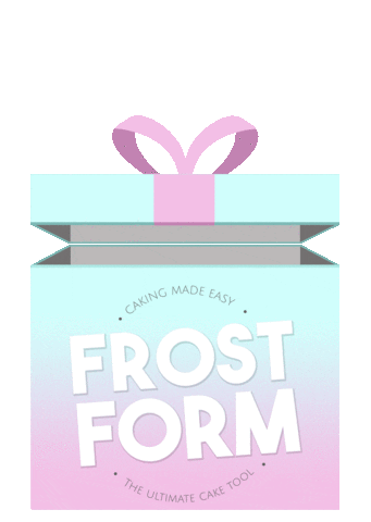FrostForm cake shipping worldwide decorate Sticker