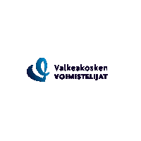 Vavoaerobicgymnastics blue blueheart vavoaerobicgymnastics valkeakoskenvoimistelijat Sticker