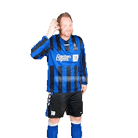 detubanters soccer voetbal ron striker Sticker