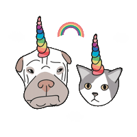 Paddy Caticorn Sticker