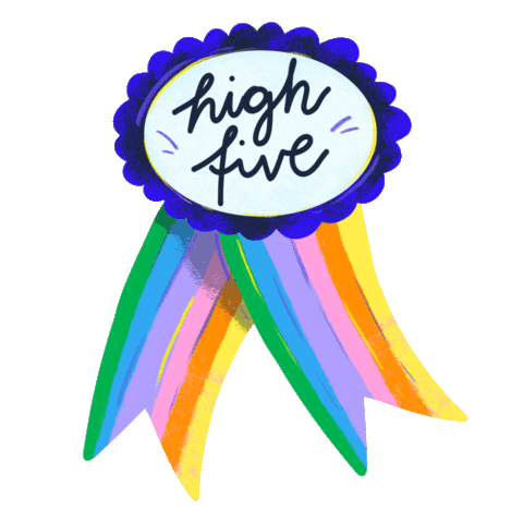 Happy Rainbow Sticker by Adobe Live