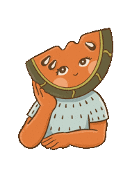 prcklypear smile smiling watermelon innocent Sticker
