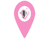 Pink Location Sticker by Rich Nails