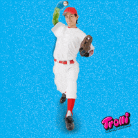 baseball lol gif GIF by Trolli