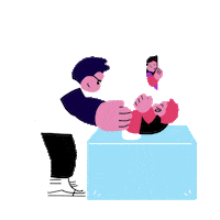 Illustration Love Sticker