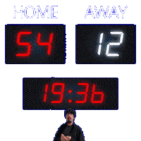 12 Away Sticker