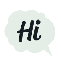 talk hello Sticker