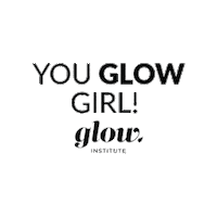 Glowing Skin Care Sticker by Glow Institute