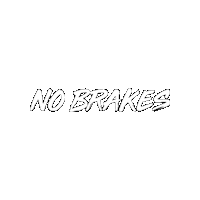 No Brakes Sticker by Velocity Switzerland