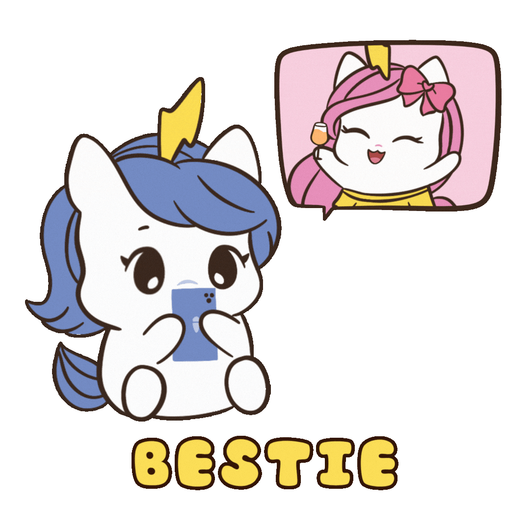 Partner In Crime Girlfriend Sticker by Brave Unicorn