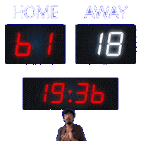 18 Away Sticker