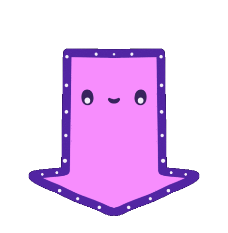 Tapping Look Here Sticker by Demic