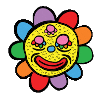 Happy Illustration Sticker by Holly Simple