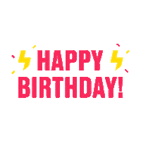 Happy Birthday Sticker by FlashCoffeeTH